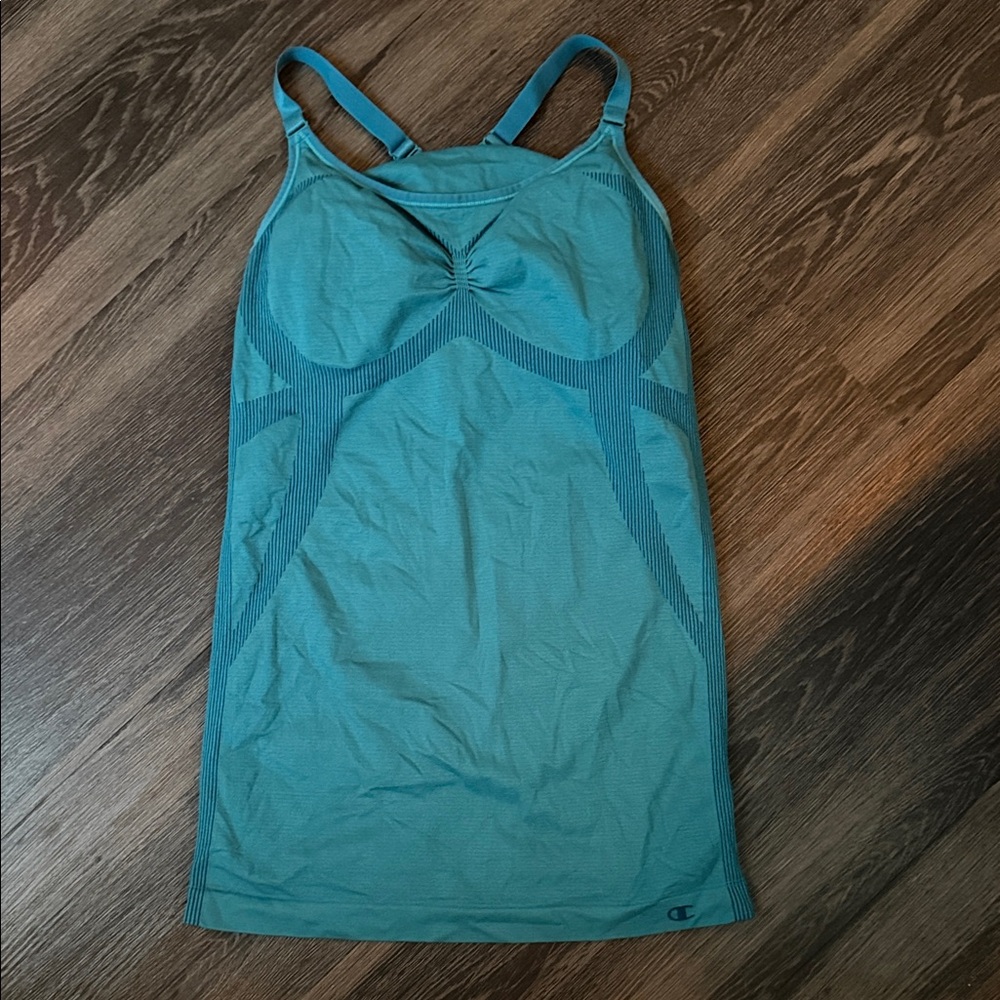Champion Teal Tank Top